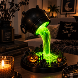 Witch Cauldron Lamp By Amerry