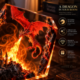 Fire Dragon Halloween Lamp By Amerry