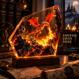 Fire Dragon Halloween Lamp By Amerry