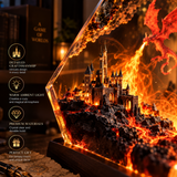 Fire Dragon Halloween Lamp By Amerry